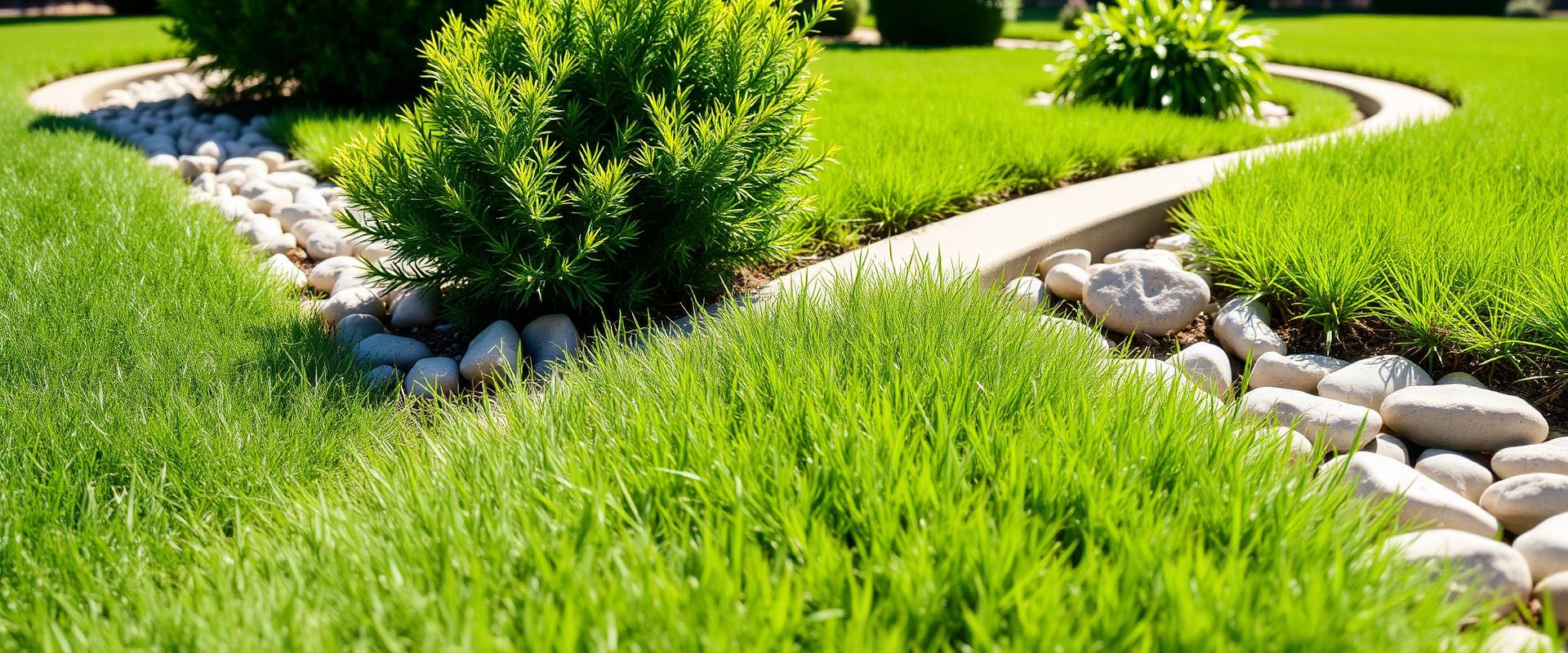 Beautifully landscaped yard