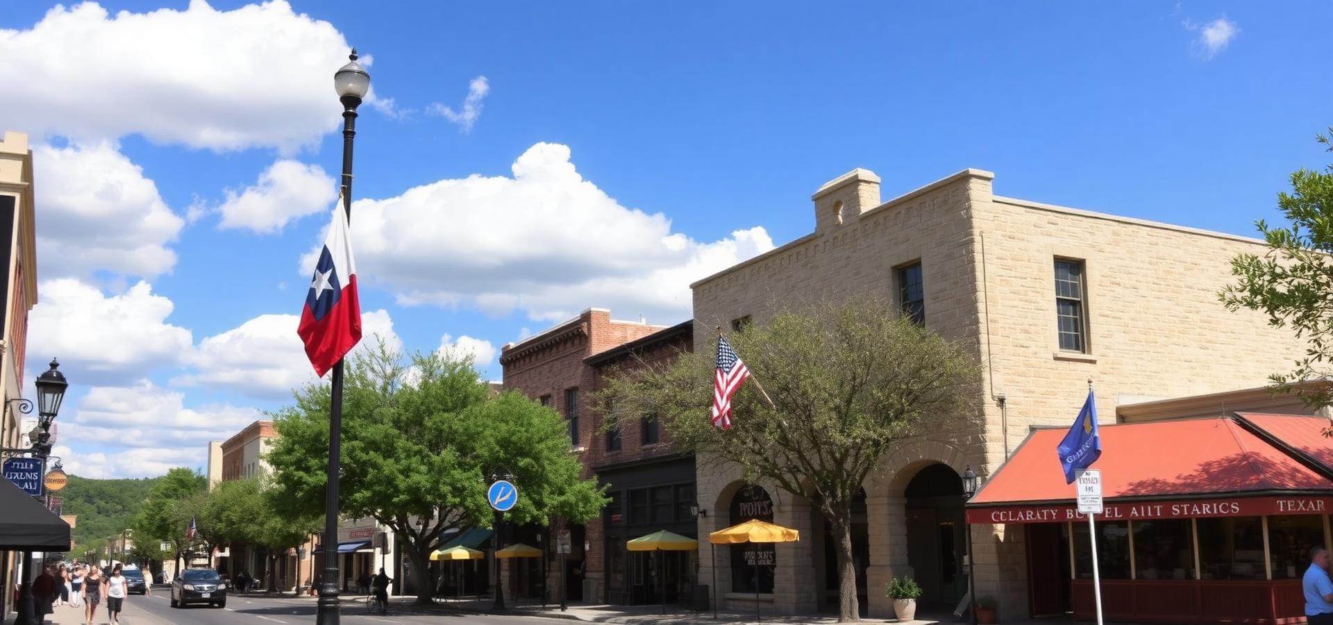 Historic Boerne, Texas Main Street